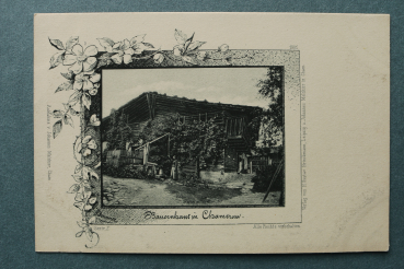 AK Cham / 1900 / Bauernhaus in Chamerau